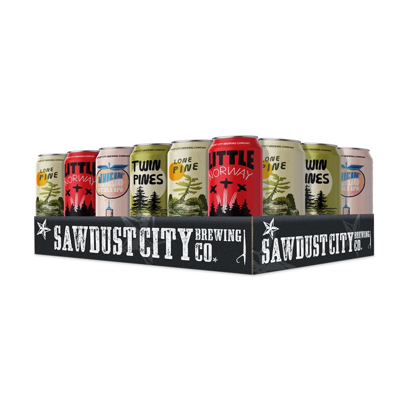 Sawdust City Core Pack - Mixed Pack x 473ml Cans