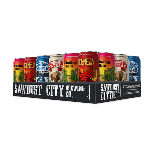 Sawdust City Funky Bunch Pack - Mixed Pack x 473ml Cans